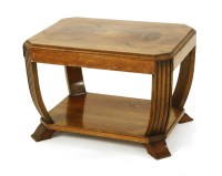 Lot 267 - An Art Deco walnut occasional table