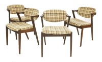 Lot 618 - A set of four Model 42 dining chairs