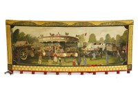 Lot 19 - A PAINTED FAIRGROUND PANEL