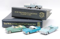 Lot 191 - A collection of Franklin Mint 'Classic Cars of the Fifties and Sixties'