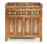 Lot 323 - A Chinese side cabinet