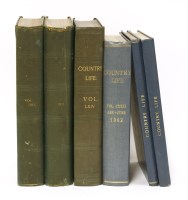 Lot 266 - Seventeen bound volumes of 'Country Life' magazine