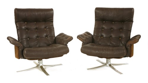 Lot 454 - A pair of 'Atlantis' lounge chairs