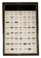 Lot 173 - A RARE COLLECTION OF CHÂTEAU MOUTON ROTHSCHILD WINE LABELS