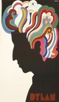 Lot 35 - DYLAN
1966 American music poster designed by Milton Glaser