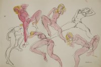 Lot 314 - PETER COLLINS ARCA (1923-2001)
EROTICA
A group of ten erotic charcoal and pencil studies
each approximately 36 x 50cm (10)

*Artist's Resale Right may apply to this lot.