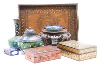 Lot 126 - A collection of Oriental items