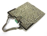 Lot 135A - An Art Deco diamanté clutch evening handbag