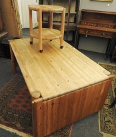 Lot 503 - A Danish pine dining table