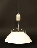 Lot 376 - An adjustable pendant lamp