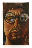 Lot 304 - Andrew Celso
SELF PORTRAIT
oil on canvas
signed and dated 06 on reverse
unframed