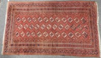 Lot 429 - A handknotted Bokhara rug
