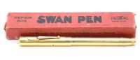 Lot 110A - An 18ct Swan gold fountain pen