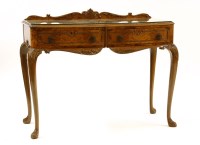 Lot 526 - A walnut Epstein Serving table and cutlery table