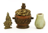 Lot 281A - A Chinese bronze incense burner