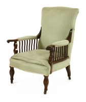Lot 63 - A 'Saville' mahogany armchair