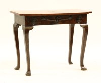 Lot 495 - An 18th century inlaid mahogany serving table