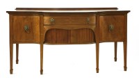 Lot 449 - A George III inlaid mahogany sideboard