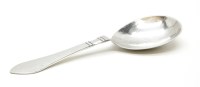 Lot 128 - A Georg Jenson silver spoon