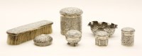 Lot 83 - A group of late 19th to early 20th Century Indian silver