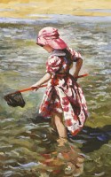 Lot 190 - Sherree Valentine-Daines (b.1959)
SHRIMPING
Signed with initials l.r.