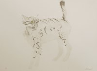 Lot 14 - Dame Elisabeth Frink RA (1930-1993)
'WILD CAT' 
Lithograph printed in colours