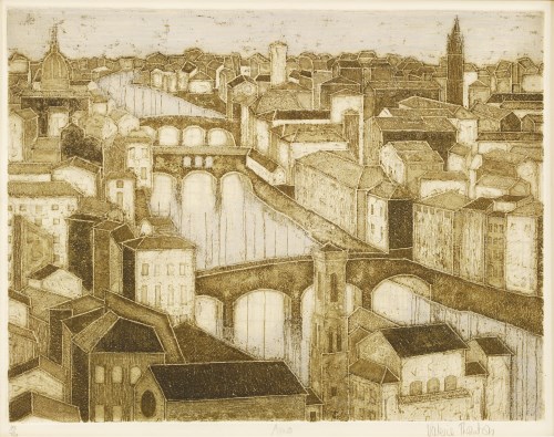 Lot 16 - Valerie Thornton (1931-1991)
'ARNO'
Etching with aquatint