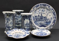 Lot 51 - An 18th century Dutch Delft charger
