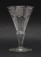 Lot 143 - A late 18th to early 19th Century Dutch goblet