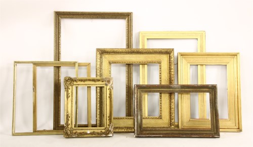 Lot 334 - A quantity of Victorian frames