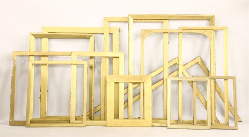 Lot 331 - A quantity of Victorian frames