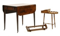Lot 520 - A George III mahogany pembroke table