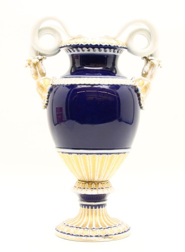 Lot 161 - A vase of Grecian form