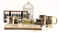 Lot 283 - A late 19th/early 20th century automaton singing bird cage