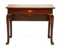 Lot 461 - A George III-style mahogany side table