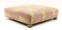 Lot 198 - A 19th century footstool
