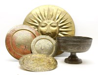 Lot 270 - A collection of various brass and other metalware