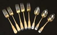 Lot 85 - Scottish silver cutlery