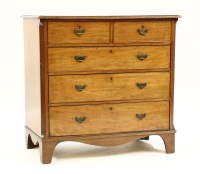 Lot 429 - A mahogany chest of drawers