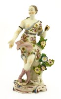 Lot 90 - A Bow figure of a girl