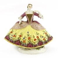 Lot 71 - A Meissen porcelain figure of Kitty Clive