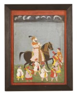 Lot 782 - A portrait of Maharaja Prithvi Singh