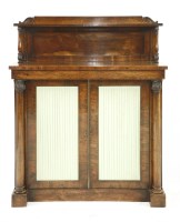 Lot 677 - A Regency rosewood chiffonier