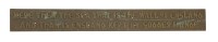 Lot 810 - A cast bronze plaque