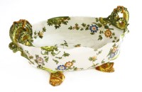 Lot 576 - A Cantagalli faience pottery bowl