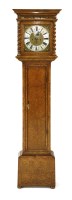 Lot 575 - A late 17th century seaweed marquetry and walnut eight-day longcase clock