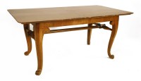 Lot 868 - A Scandinavian cherrywood dining table