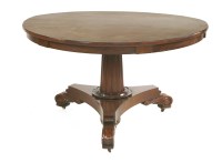 Lot 1016 - A mahogany centre table
