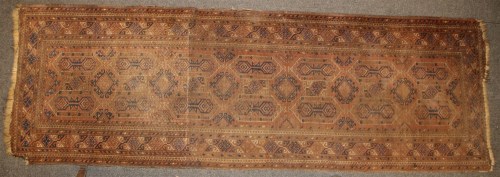 Lot 455 - A hand knotted Bokhara runner