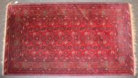 Lot 586 - Two eastern rugs and a runner